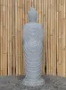  Product image 4 of the product “Standing Buddha with Lotus Flower, ca. 124 cm H ”